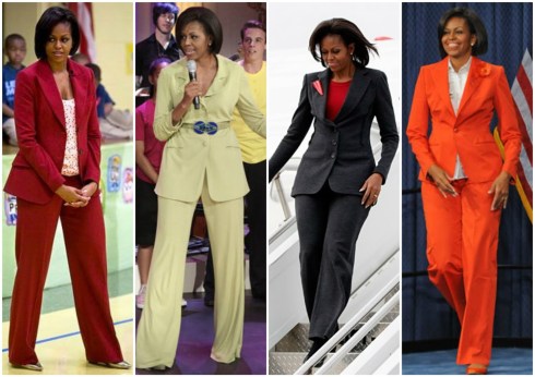 michelle-obama-blazer-pantsuit-outfits